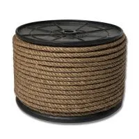 Канат пеньковый ПТ тросовой свивки d. 13 мм на кат. 300 мм (90 м)