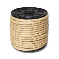 Канат сизалевый СТ тросовой свивки d. 16 мм на кат. 300 мм (60 м)