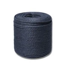 Канат джутовый ДТ тросовой свивки d. 14 мм синий