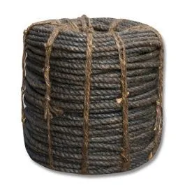 Канат пеньковый ПТпр пропитанный (смоляной) тросовой свивки d. 15 мм