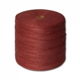 Пряжа джутовая 16 lbs/2ply красная