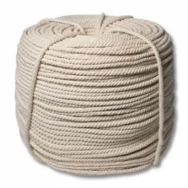 Канат хлопчатобумажный ХТ тросовой свивки d. 8 мм