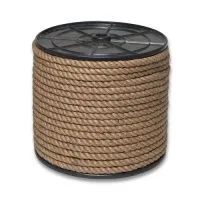 Веревка джутовая Д кр.3-прядн.d. 5 мм на кат. 200 мм