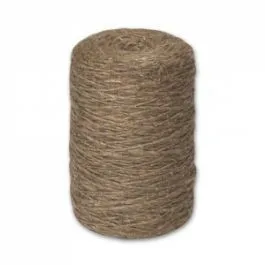 Шпагат пеньковый ШП 3,34 ктекс Н 1 непол. 1-ниточный в боб. по 1 кг ± 10%