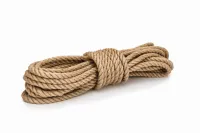 Канат джутовый ДТ тросовой свивки d. 10 мм в отрезках по 10 м