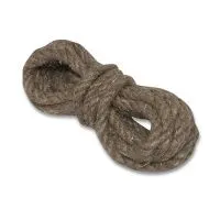 Веревка льнопеньковая ЛП кр.3-прядн.d. 12 мм в мотках по 10 м