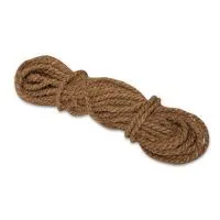Веревка кокосовая d. 10-12 мм в отр. по 200 м
