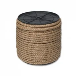 Канат джутовый ДТ тросовой свивки d. 6 мм на кат. 200 мм