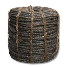 Канат пеньковый ПТпр пропитанный (смоляной) тросовой свивки d. 24 мм