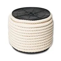 Веревка  ХБ кр.3-прядн.d. 12 мм на кат. 300 мм (90 м);м