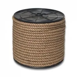 Веревка джутовая Д кр.3-прядн.d. 10 мм на кат. 200 мм