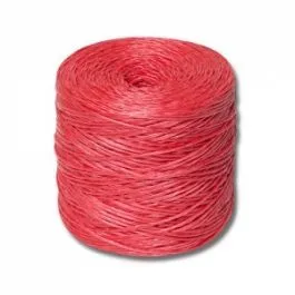 Шпагат полипропиленовый ПП 1600 текс в боб. по 1 кг ± 2% красный