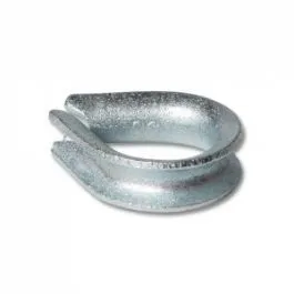 Коуш стальной (4) для троса d. 3,5-4,5 мм