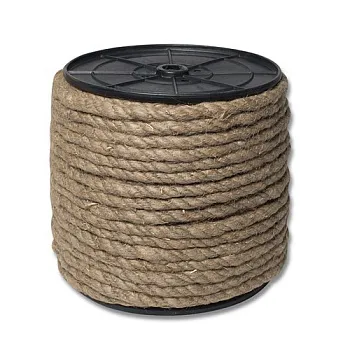 Веревка льняная Л кр.3-прядн.d. 12 мм на кат. 200 мм