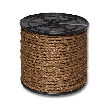 Канат манильский МТ тросовой свивки d. 10 мм на кат. 200 мм (110 м)