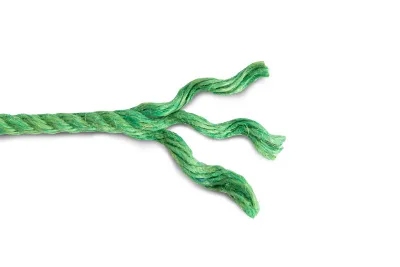 Канат джутовый ДТ тросовой свивки d.   6 мм зеленый в отрезках по 15 м (ЦН)